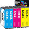 6er-Pack 604XL Druckerpatronen Kompatibel für Epson 604 XL Patronen Multipack für Expression Home XP-2200 XP-2205 XP-3200 XP-3205 XP-4200 XP-4205 WF-2910 WF-2930 WF-2950 WF-2935