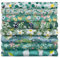 aufodara 8 Stück Baumwollstoff Meterware Stoffpaket 50 x 50 cm Stoff, Stoffe zum Nähen, Patchwork zum Quilten DIY Basteln Handwerken, Quadrate Baumwolltuch (Grün)