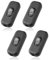 CYIOU 4 Pack Inline Switch 250V/6Amp Lamp Switch Black Inline Rocker Switch for Bedside Lamp Desk Table Light Electrical Cord
