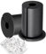 Bingfu Cable Routing Kit Compatible with Starlink/Ethernet Cat 6/7/8 Cable - Cable Split Bushing Wall Grommet Feed-Through for 2.4cm Wall Hole - 2 Pack with Wire Clips