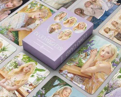 55 Stück (G) I-DLE Lomo Fotokarten (G) I-DLE 2023 SEASON'S GREETINGS Neues Album Photocards (G) I-DLE Mini Lomo Cards Photocards Geschenk für Fans Mädchen