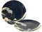 Mino ware AKS201 Teller aus japanischer Keramik, rund, 20,1 cm, Fuji Navy Blau, 2 Stück, hergestellt in Japan (Japan Import)