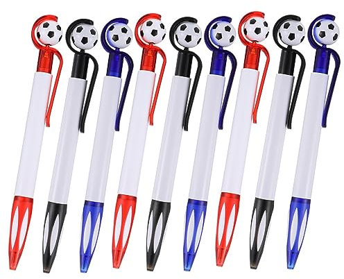 HOODANCOS Penna A Sfera Da Calcio Per Ragazzi E Ragazze 9 Penne Creative Da Scrittura A Tema Calcio Per Scuola Ufficio E Feste