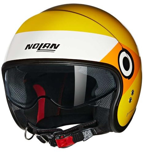 NOLAN HELMET N21 06 ONIRICO 341 XL, Yellow/White/Orange