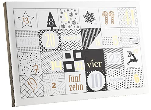 Adventskalender Vegan Schokolade 2025 – handgemacht in Deutschland – von Schokoladen-Sommelière Stefanie Bengelmann – 95g