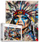 1000 Stück Jigsaw Puzzle-schöne Native American Frau Porträt 1000 Stück für Erwachsene, Bunte amerikanische Kunstwerk Puzzles Erwachsene African Female Warrior Puzzles Erwachsene 1000 Stück Puzzles