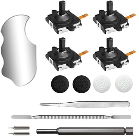 Auto-plaza 14 IN 1 Joystick Repair and Replacement Kit for Oculus Quest 2 Controller for Meta Quest 2 Controlle for Oculus Quest 2 Controller (Type A)