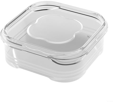 Contenitore trasparente per alimenti con soluzione accatastabile del coperchio per un'organizzazione efficiente del frigorifero