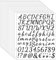 14 Sheets 1176 Pcs Self Adhesive Vinyl Letter Stickers,Vinyl Letter Stickers Decals for Scrapbooking,Mailbox,Notebook,Classroom Decor, Door, Business,Address (Handwriting Black, 1 Inch)