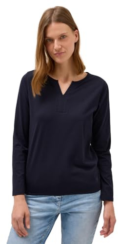 Cecil Shirt im Tunika-Look urban Dark Blue L