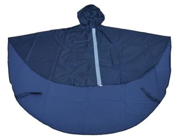 Regenponcho Rollstuhl Wasserdichter Regenponcho aus PVC for Rollstuhlfahrer. Regenmantel, wasserdichter Stoff, stabile Befestigung