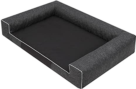 PillowPrim Hundebett Hundesofa Hundeschlafplatz Hundekissen Hundematratze Ruheplatz Hundeplatz Hundehütte Hundekorb Liegekissen 80x55 cm
