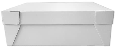 The Cake Decorating Co. 6 Deep Oblong Corrugated Cake Box 18 x 14