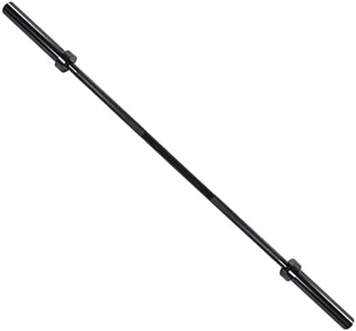 Fitvids Olympische Hantelstange für Gewichtheben und Powerlifting, 317,5 kg Tragkraft, 152 cm, Schwarz