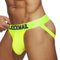 Faringoto Sous-vêtement à bretelles pour homme - Micro Mini - Slip de bain doux et tendance, jaune, M