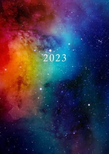 2023: Terminkalender mit Uhrzeiten 5 Uhr – 23 Uhr täglich | 1 Woche auf 2 Seiten mit Zeit | A4 Wochenplaner mit Zeiteinteilung | Kalenderbuch Planer ... Buchkalender Jahresplaner | Soft-Cover Bunt