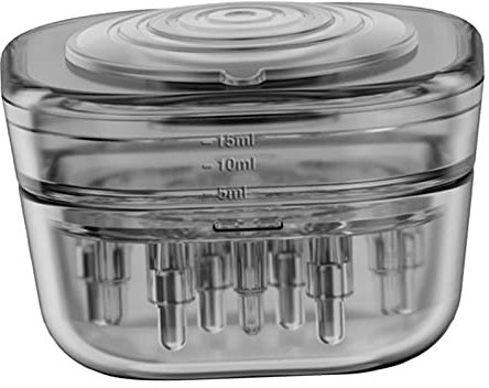 perfeclan Kopfhaut-Applikator-Kamm, 2 in 1 Kopfhaut Massagebürste und Haare Applikator Flasche Kopfmassagegerät Kopfmassage Bürste Scalp Massager für Haaröl Haarbehandlung Medizin Ätherisches Öl Serum