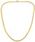 Feine Königskette 18kt Doublé 3mm Länge 60cm, Halskette Herren-Kette Goldkette Damen Geschenk Schmuck ab Fabrik Italien tendenze