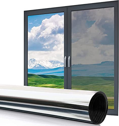 Modrady Film Miroir Fenêtre Sans Tain Occultant Anti Chaleur Protection Solaire Autocollant Anti-UV