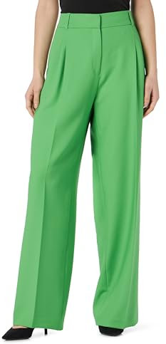 s.Oliver BLACK LABEL Damen 2139852 Palazzo Hose lang, grün 7591, 40 Long