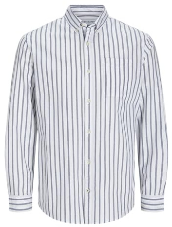 Jack & Jones Herren Jjeoxford Shirt Ls Noos Langarmhemd (1er Pack)