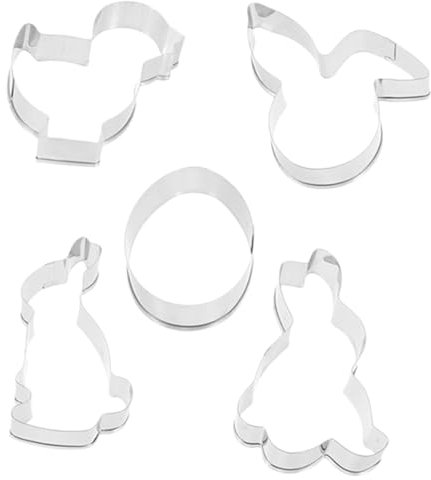 5-teiliges Osterplätzchen-set Osterhasen-küken-form Keksformen Aus Edelstahl Für Kekse