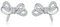 SLUYNZ Sterlingsilber CZ Schleife Ohrstecker für Frauen Damen Bowknot Ohrstecker Ohrstecker (A-Silver)
