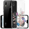 Kaywzo Hülle für Huawei P20 Lite,Transparent TPU Handyhülle mit Gemälde Blume Muster,Ultradünn Stoßfester Schutzhülle,Schön Silikon Cover Case-3