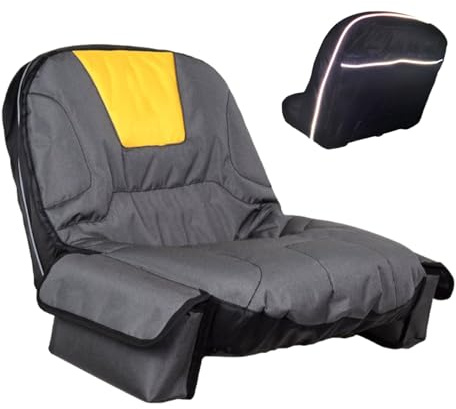 BommFu Lawn Mower Seat | Seat For Lawnmower 600D Oxford Cloth Waterproof Tractor Seat Comfortable Lawn Mower Seat Protector