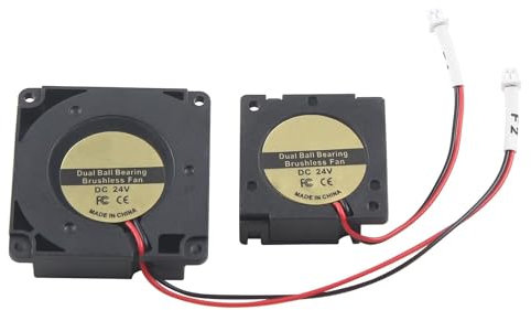 Toaiot Clone Spriite Extruder Hot End Spare Parts - 3010 4010 Blower Fans - 3D Printer Accessories: DC 24V Turbofan for Ender 3 S1 Pro E3 CR10 Pro Original Replacement Fan
