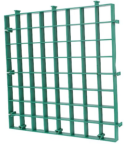 Supvox Plastik Baumrost Kunststoff Langlebig Einfach Zuschneidbar Für Kommunale Grünanlagen Baumgrube Gartengestaltung Grün Robuste Poolabdeckung