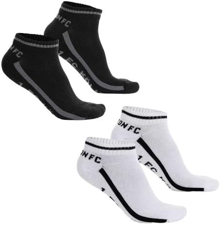 1. FC Köln Sneaker Socken - 2er Set - schwarz/weiß Sneakersocken - Plus Lesezeichen I Love Köln Größe 35-38