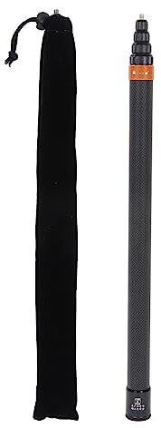 Sportkamera-Teleskop-Selfie-Stick, Bewegungskamera-Selfie-Stick, Reise-Selfie-Stick Für Insta360 X3 ONE RS GO 2 ONE X2(orange)