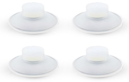 Silvercrest 4 Saugnäpfe für Monsieur Cuisine Connect, Plus, Smart, Multifunktions-Küchenmaschine