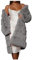 Winterjacke Damen Kunstpelz Jacke Mantel Faux Pelz Fleecejacke Warme Kunstfell Oberbekleidung Offener Front Crop Dicker Parka Wintermantel Lange Plüschjacke mit Kapuze Leopardenmuster Pelzmantel 20
