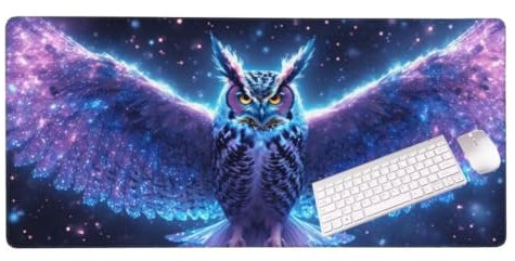 Dreamy Eagle Mouse Mat 1200x600x3 mm Mouse Pad, Desk Mat Large Mousepad, Gaming Mouse Pad with Anti- Slip Rubber Base, Waterproof&Durable Mousemat Extended Mouse Pad for Office Desk Decor, Gift S-9450