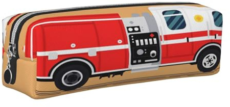 Federmäppchen Feuerwehr Cool Federmappe Federtasche Mäppchen Stiftetasche für Mädchen Jungen Büro Schule