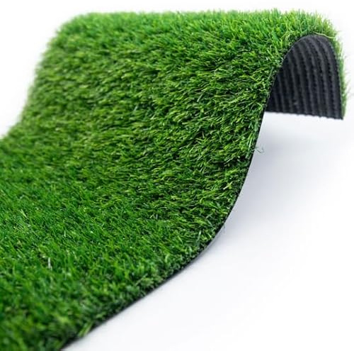 Decoweb Gazon Artificiel classé feu - Vert - 22 mm - Rouleau de 2m x 4m