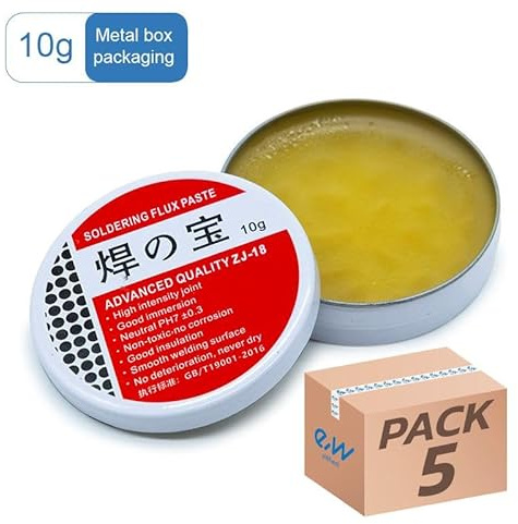 Flux (decapante) para soldaduras 10g - 5pcs