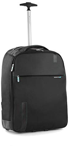 RONCATO Speed Rucksack-Trolley mit 15,6 Laptopfach - 55x40x20 cm - Schwarz/Saphir