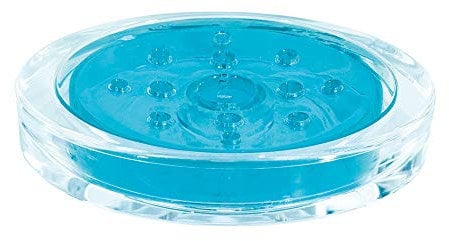 Spirella Seifenschale Steinoptik dekorative Badausstattung Seifenablage Maße: 13 x 10 x 3 cm - Acqua