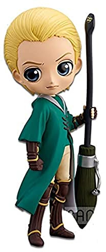 Banpresto Potter Q Posket-Draco Malfoy Quidditch Stil (Ver.B), 15985, Mehrfarbig, One Size