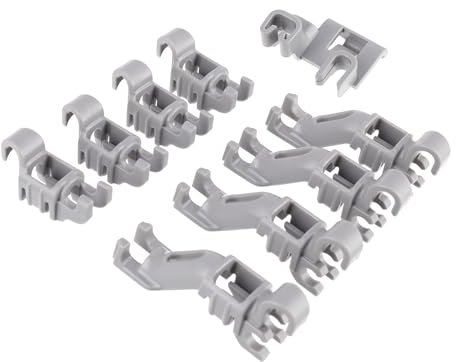 sparefixd Plate Rack Flip Tine Clips to Fit Bosch Dishwasher