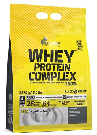 Olimp Nutrition Whey Protein Complex 100%, Vanilla Ice Cream - 700g
