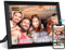 FRAMEO Digitaler Bilderrahmen, 10,1 Zoll, 1280x800 IPS Touchscreen, WiFi, automatische Drehung, 32GB Speicher, sofort Fotos/Videos teilen via Frameo-App von überall.