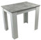 Möbel SD Esszimmertisch Küchentisch Beton weiß 86x60