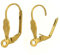 8 stk Edelstahl 304 Ohrhaken Ohrstecker Gold Ohrringe Klapp Brisuren Ohrhänger Ohr-Verschluss Klappbügel 18mm