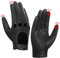 Harssidanzar Damen Leder Fahrhandschuhe, Sommer Leder Touchscreen Fahrhandschuhe, ungefüttert, Lammfellhandschuhe, Damen Lederhandschuhe,Schwarz,Größe XS