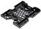 Mikikit 2PCS SSD hard disk HDD SSD Mounting Bracket fan stand Hard Drive Mounting Kit adapter Internal Hard Disk Mounting Kit HDD Enclosure abs fan converter hard disk