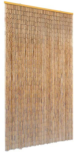 Insektenschutz Türvorhang Bambus 100x200 cm Artikelfarbe braun
